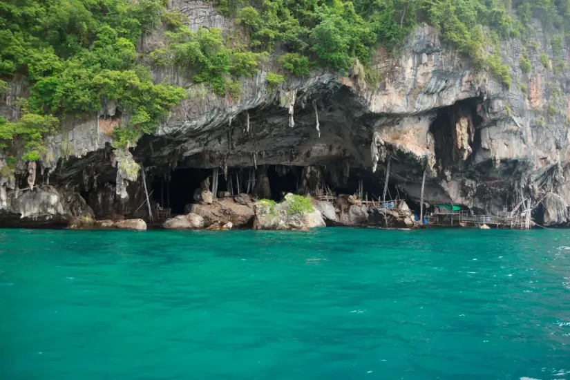 Phi Phi Island The Viking Cave and Birds Nest at Phi Phi